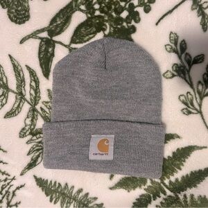 Gray Carhartt Beanie